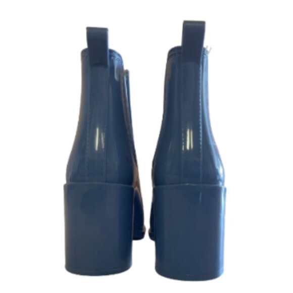 Jeffrey Campbell Hurricane Light Blue Rain Boots – Size 8 - Picture 2 of 4